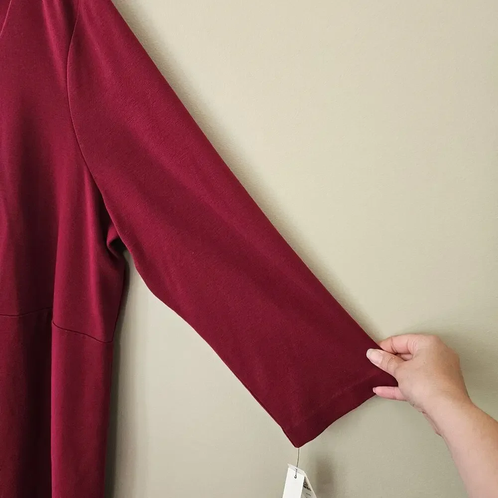 Talbots Women's Ponte Stretch Knit Sheath Dress, Size 20W Career Capsule - Picture 2 of 7